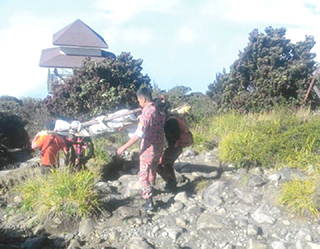 Local man, 50, dies while descending Mt Kinabalu